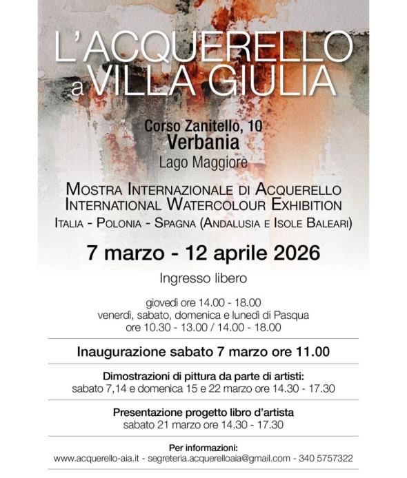 L'acquerello a Villa Giulia