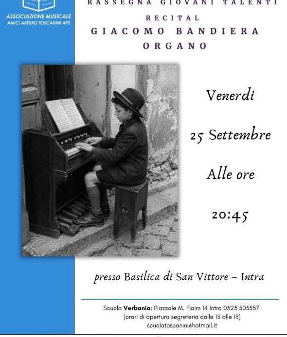 RASSEGNA GIOVANI TALENTI 25 09 26