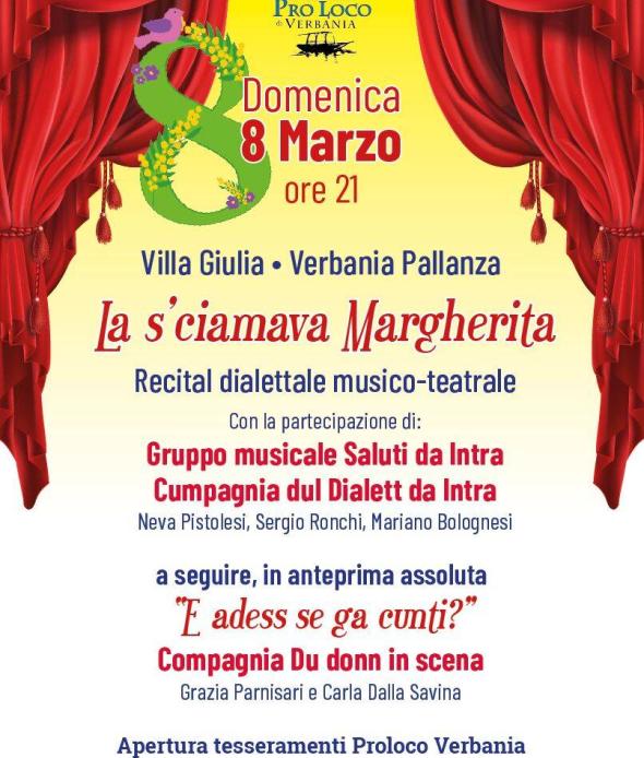 "La s'ciamava Margherita"