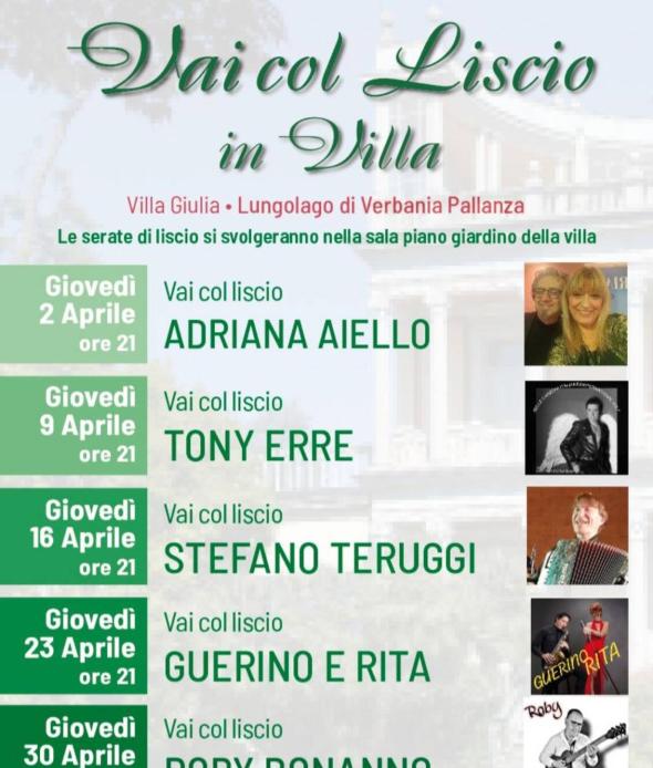 Vai col Liscio in Villa aprile 2026