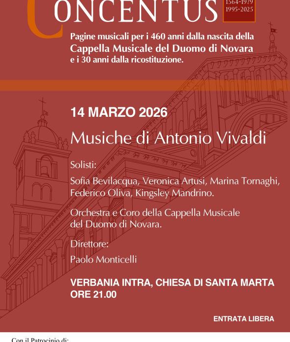 CONCENTUS - MUSICHE DI ANTONIO VIVALDI