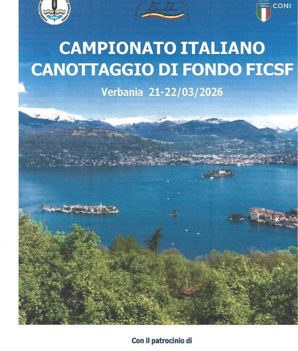  CAMPIONATO ITALIANO di  CANOTTAGGIO A SEDILE FISSO DI FONDO  FICSF   