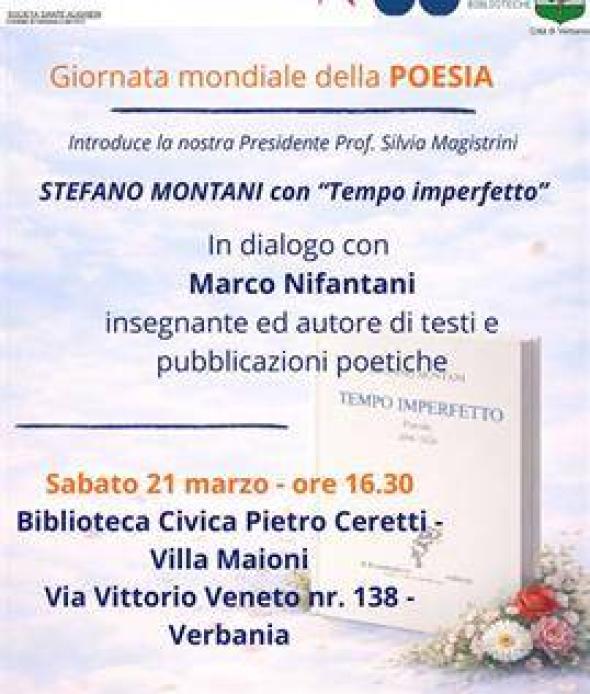 Giornata internazionale della poesia. Tempo imperfetto