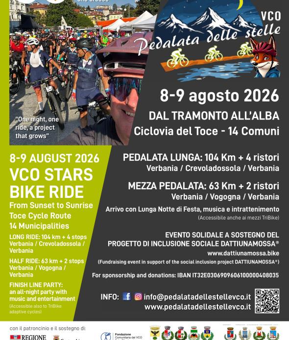 Pedalata delle Stelle 2026