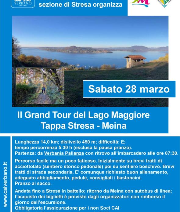 Il Grand Tour del Lago Maggiore Tappa Stresa - Meina