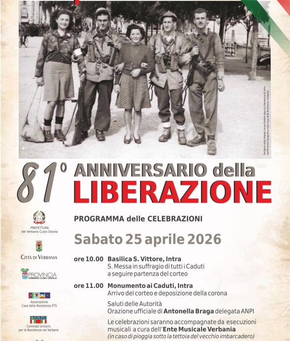81°Anniversario della Liberazione