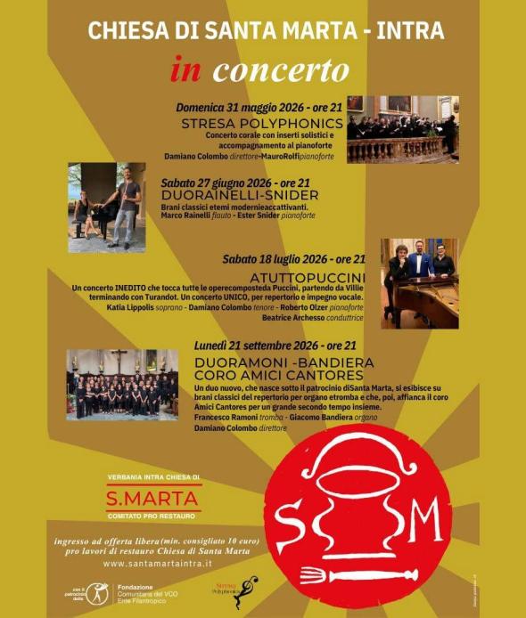 S.Marta in concerto 2026