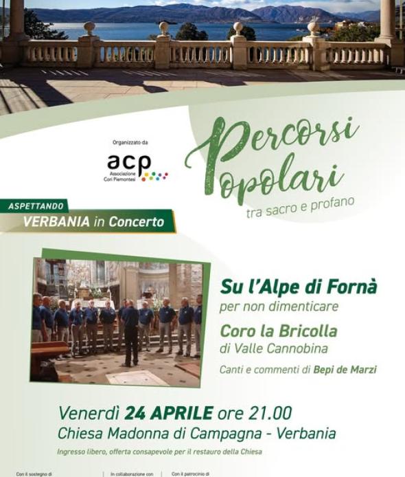 Percorsi Popolari – tra sacro e profano