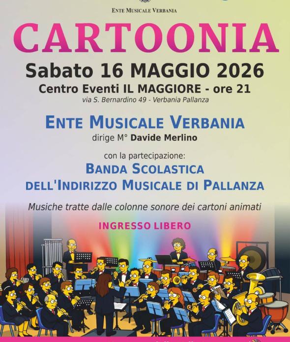 "Cartoonia" - Concerto dell' Ente Musicale Verbania 
