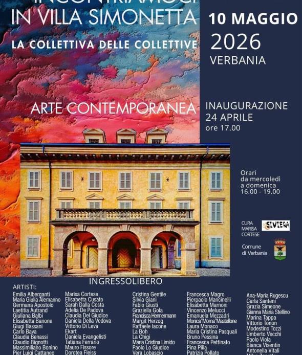 Incontriamoci in Villa Simonetta. La Collettiva delle Collettive