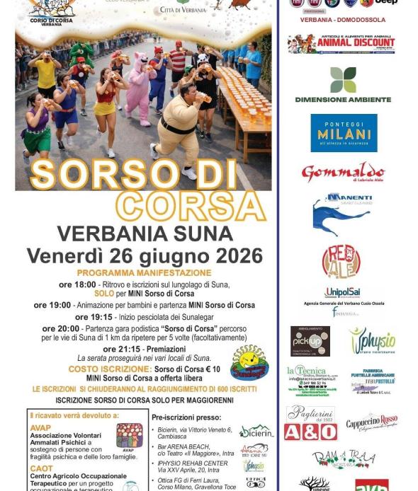 sorso di corsa 2026