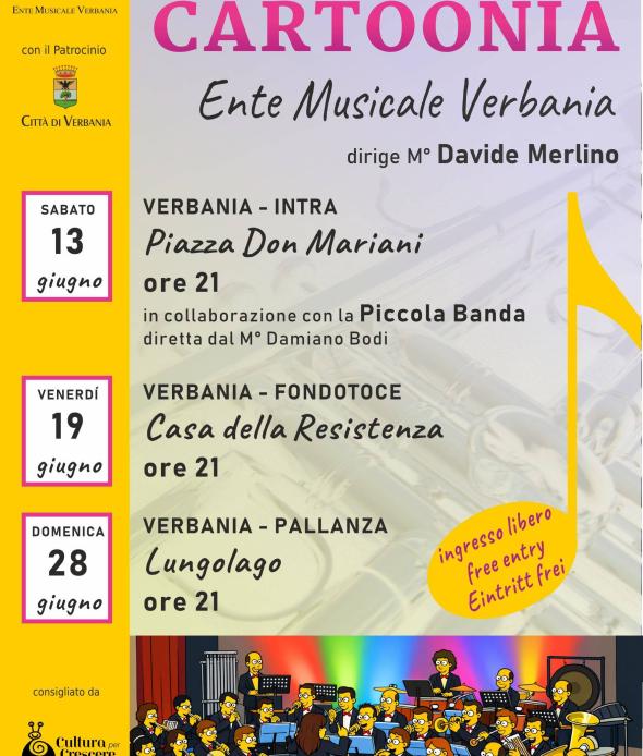Giugno in Musica 2026 - Cartoonia