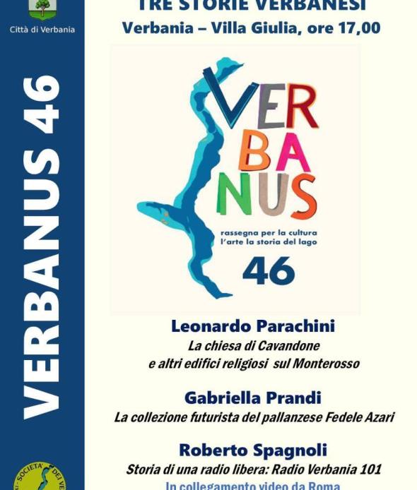 Tre storie verbanesi 2026- Presentazione Verbanus 46