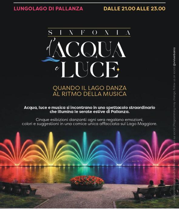 SINFONIA D'ACQUA E LUCE