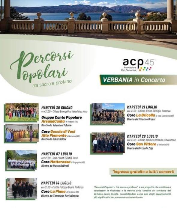PERCORSI POPOLARI TRA SACRO E PROFANO