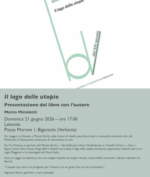  "IL LAGO DELLE UTOPIE"