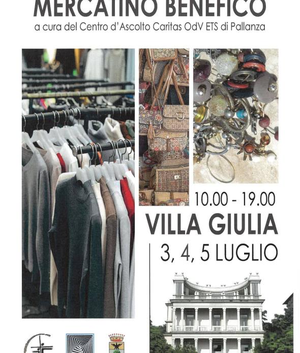 Mercatino Benefico luglio 2026