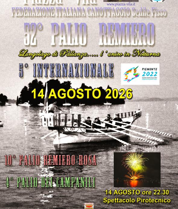 52° Palio Remiero in Notturna di Verbania Pallanza