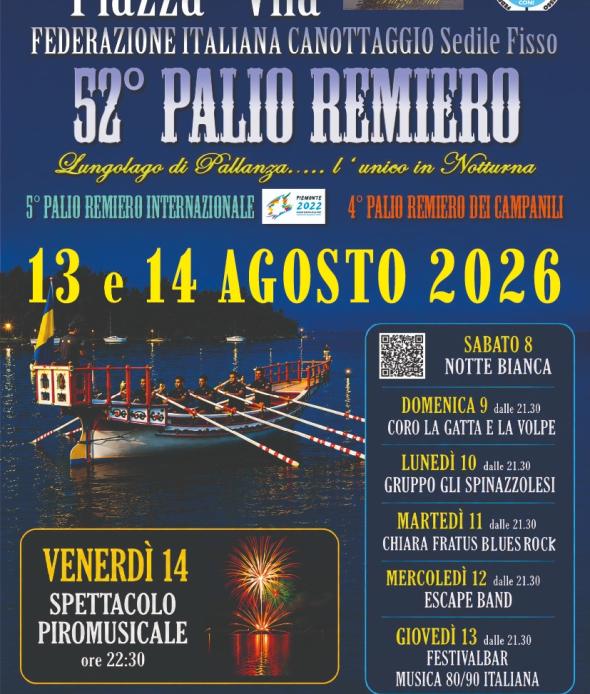 La settimana del 52°Palio Remiero in Notturna