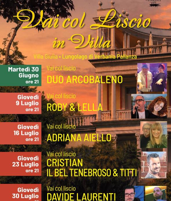 VAI COL LISCIO IN VILLA