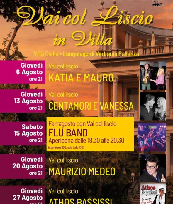 VAI COL LISCIO IN VILLA agosto 2026