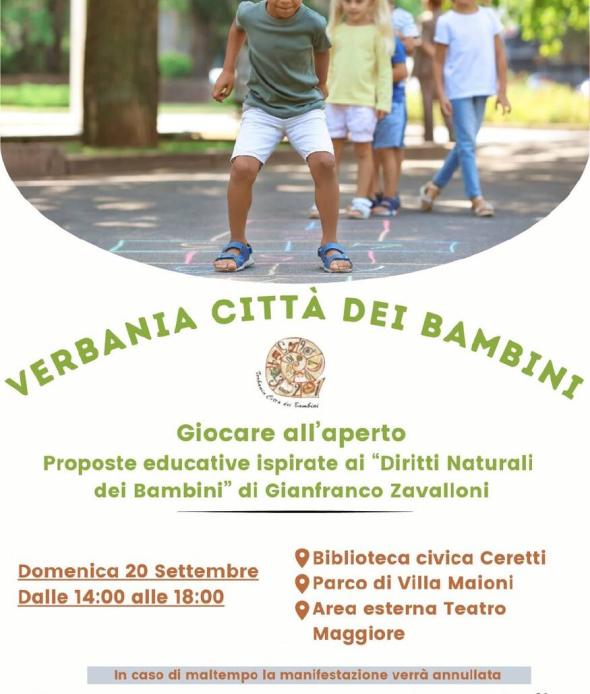 Città dei Bambini 2026