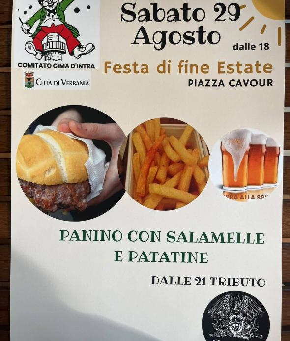 Festa di fine estate in Piazza Cavour 2026