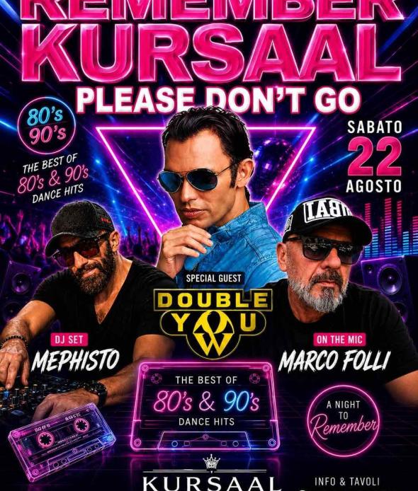 REMEMBER KURSAAL 2026