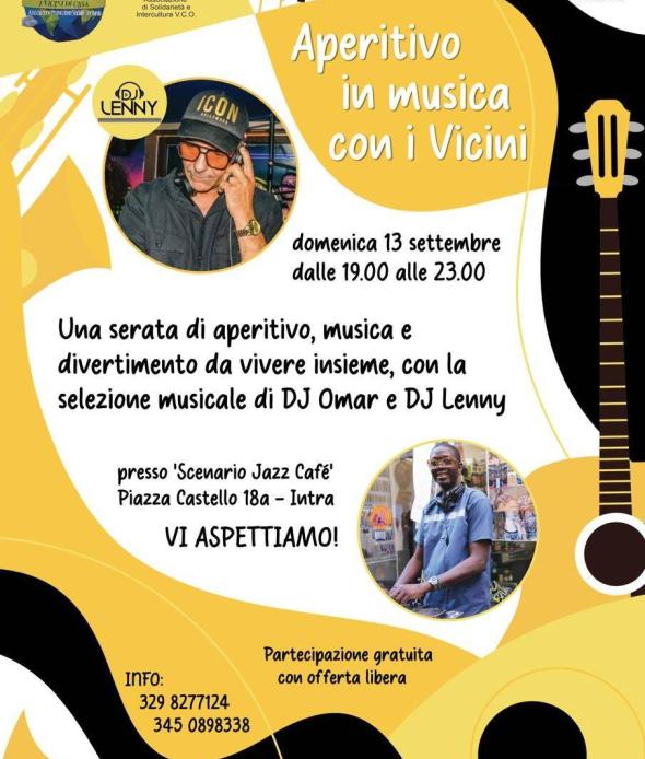 APERITIVO IN MUSICA CON I VICINI