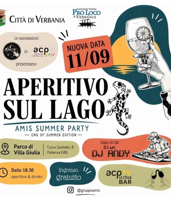 Aperitivo sul lago - Amis Summer Party