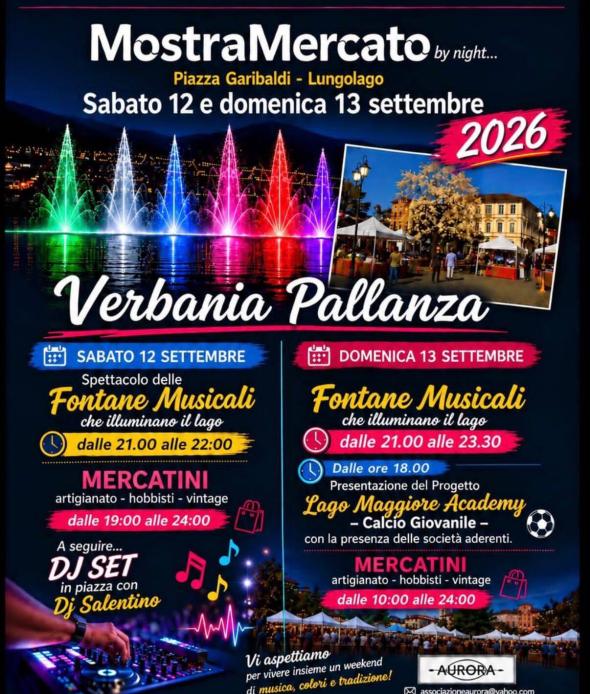 MOSTRA MERCATO BY NIGHT