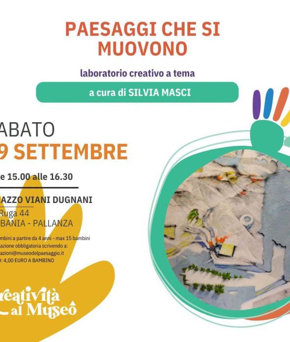 Laboratorio creativo "Paesaggi che si muovono"
