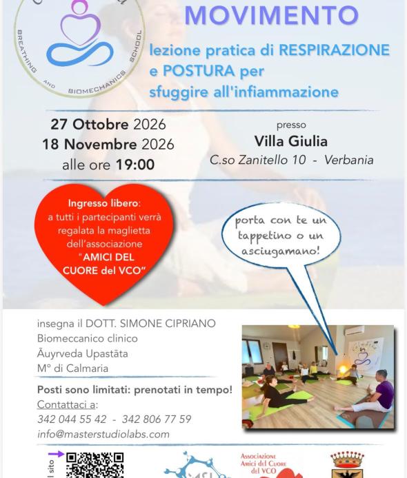 "Calmaria" Dal respiro al movimento