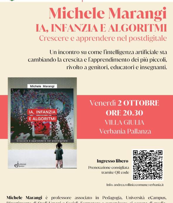 Michele Marangi: IA, infanzia e algoritmi