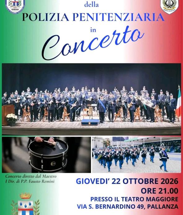 Concerto della Banda del Corpo di Polizia Penitenziaria