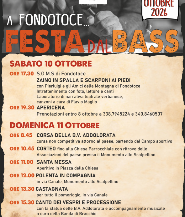 Festa dal Bass 2026