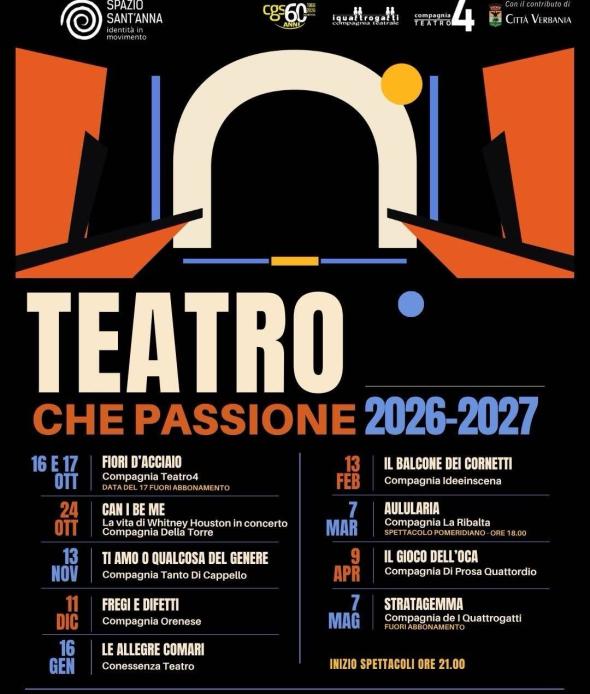  Teatro Che Passione 2026 – 2027