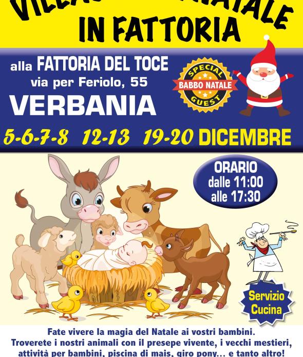 Villaggio di Natale in Fattoria 2026