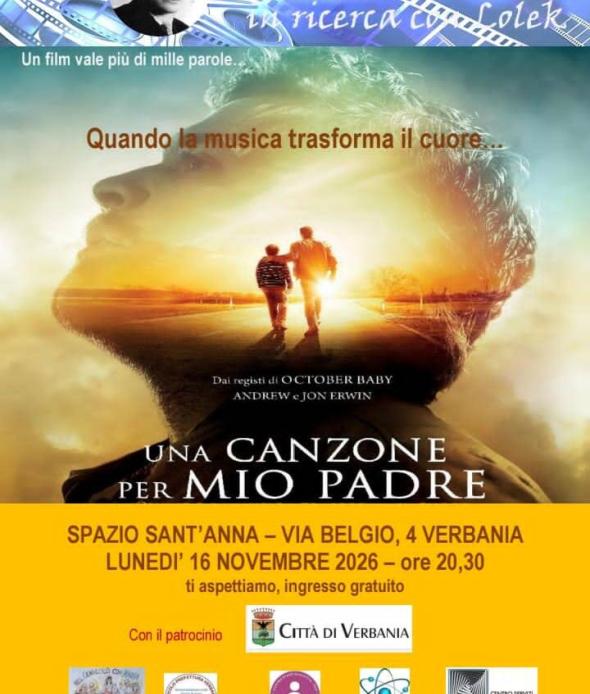 Proiezione del film: Una canzone per mio padre