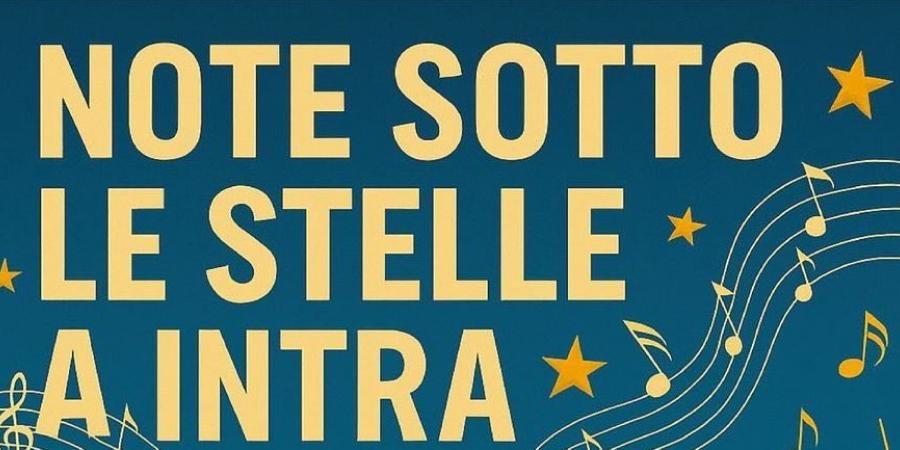 banner note sotto le stelle