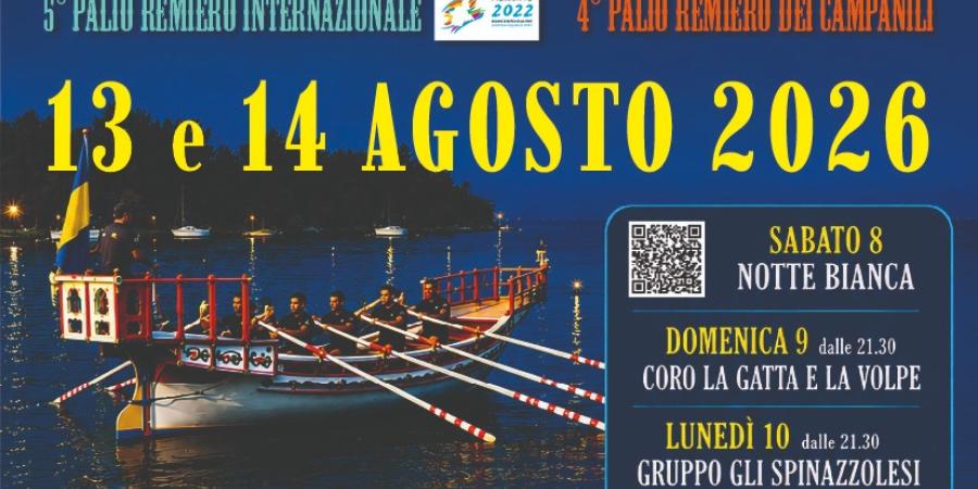La settimana del Palio Remiero in Notturna 2026 