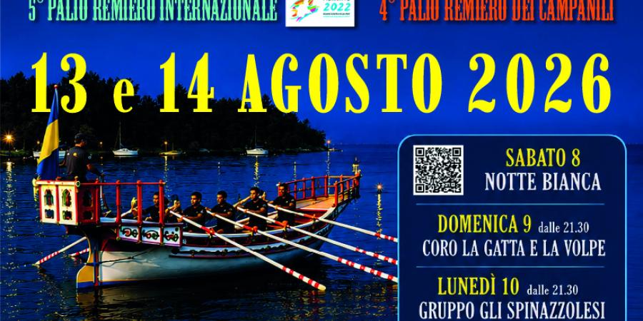La settimana del Palio Remiero in Notturna 2026 