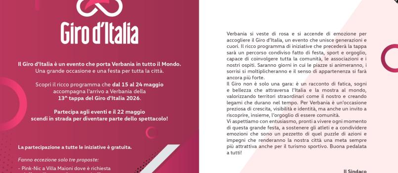 brochure Giro d'Italia