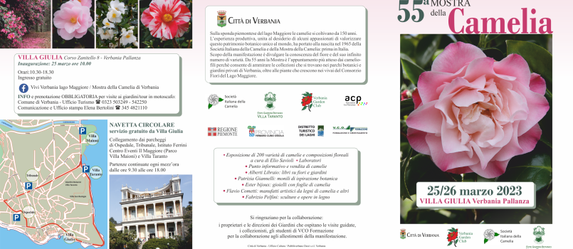 depliant camelia primaverile front