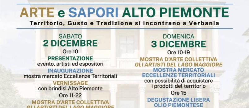 arte e sapori 2 e 3 dicembre 2023