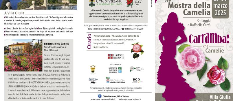 brochure Camelia 2025 front