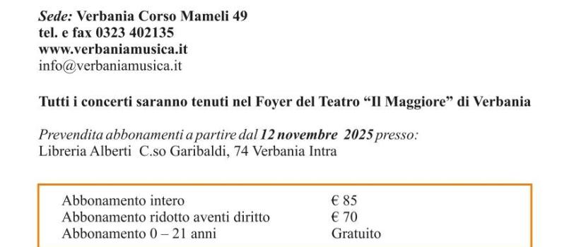 Verbania Musica retro