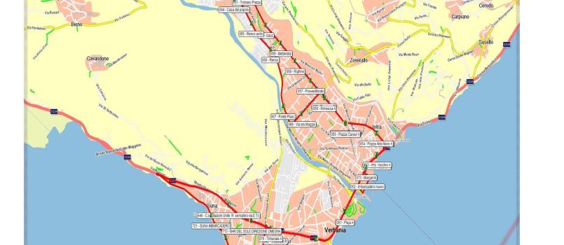 Navetta Capodanno mappa