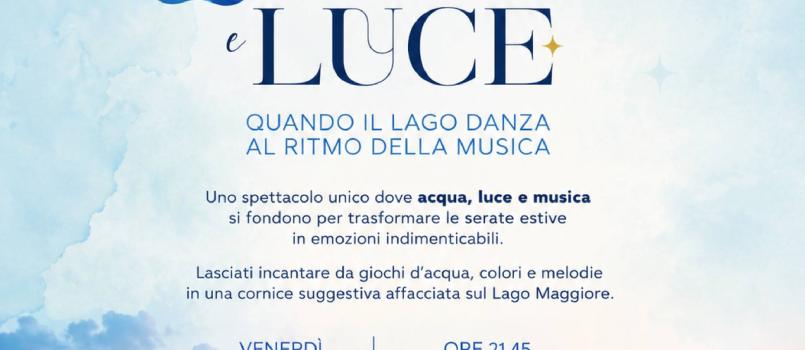Inaugurazione Fontane Luminose 2026