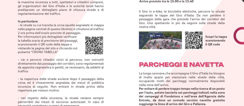 Giro e-bike e chiusura strade